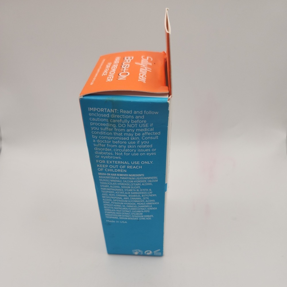 NEW Sally Hansen Creme Hair Remover Kit for Face 1.7 oz - Picture 4 of 6